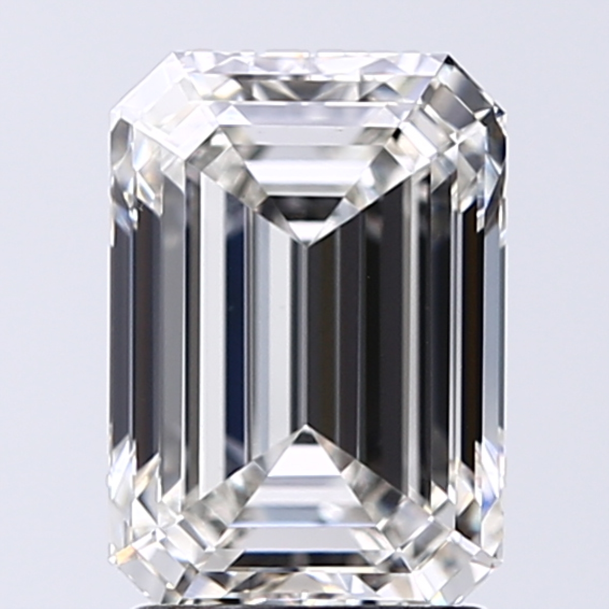 2.04 Carat H-VS1 Ideal Emerald Diamond