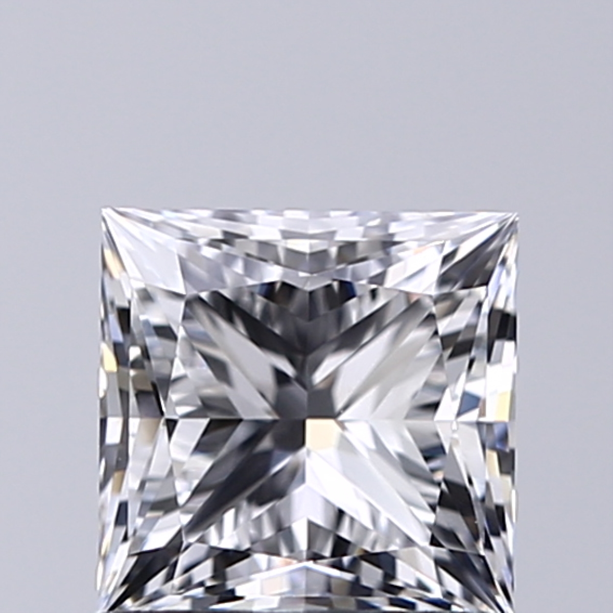 1.01 Carat D-VS2 Ideal Princess Diamond