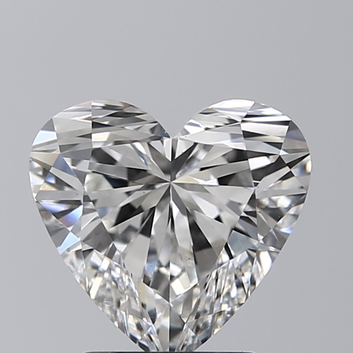 2.20 Carat F-VS1 Ideal Heart Diamond