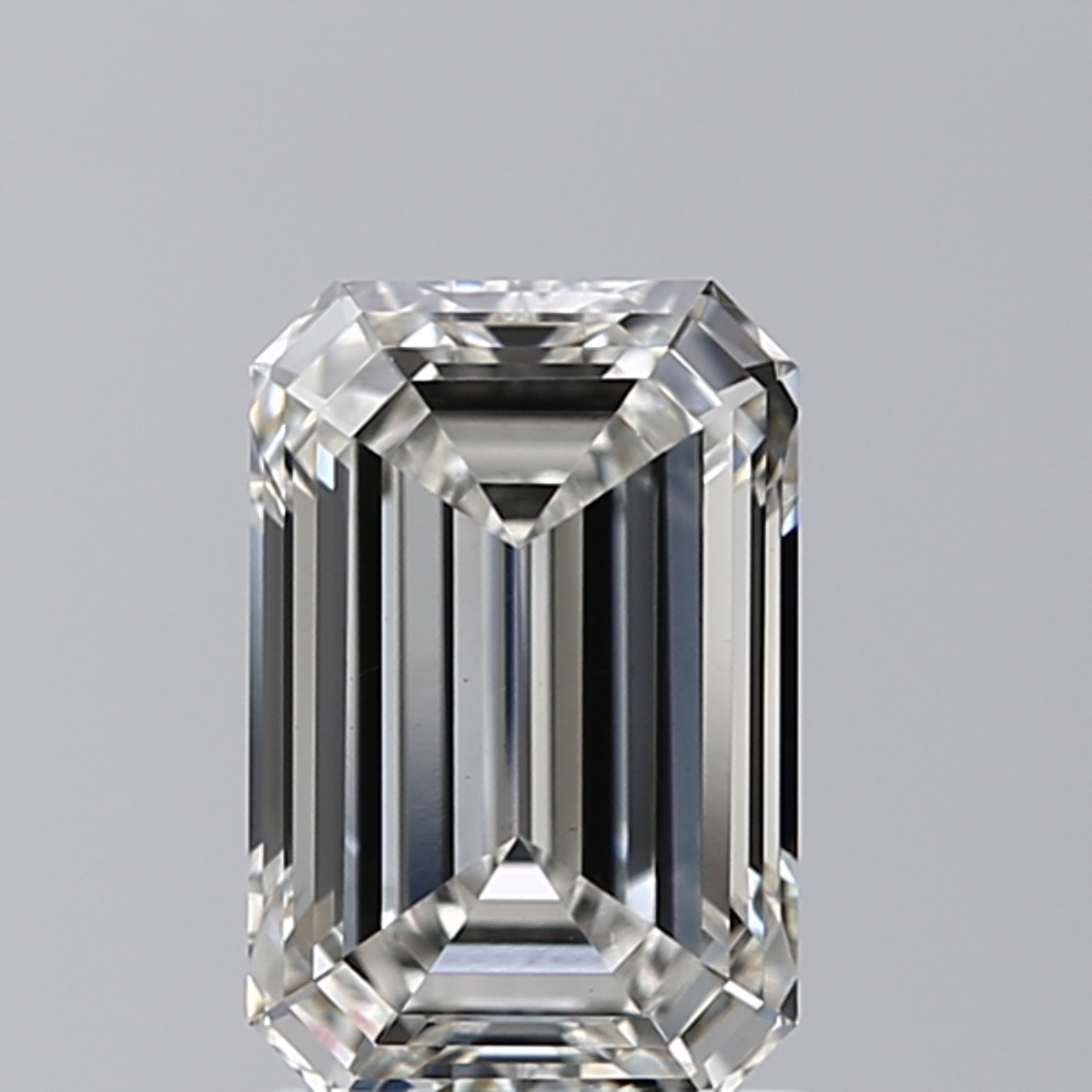 1.51 Carat H-VS1 Ideal Emerald Diamond