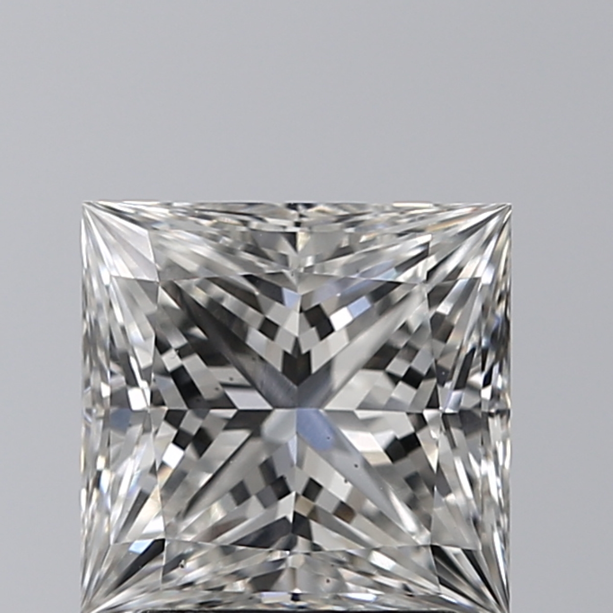2.02 Carat G-VS2 Ideal Princess Diamond