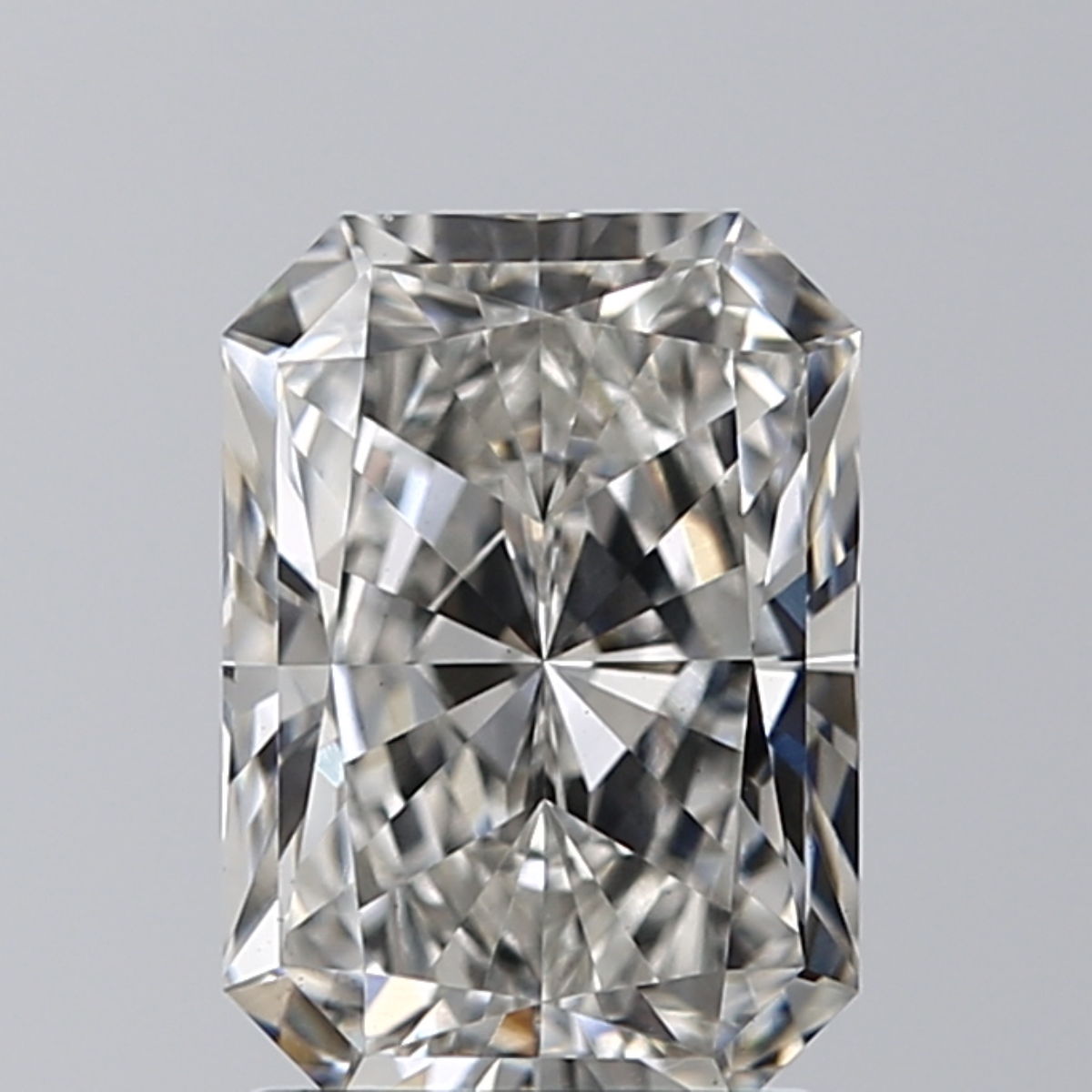 1.77 Carat H-VS1 Ideal Radiant Diamond