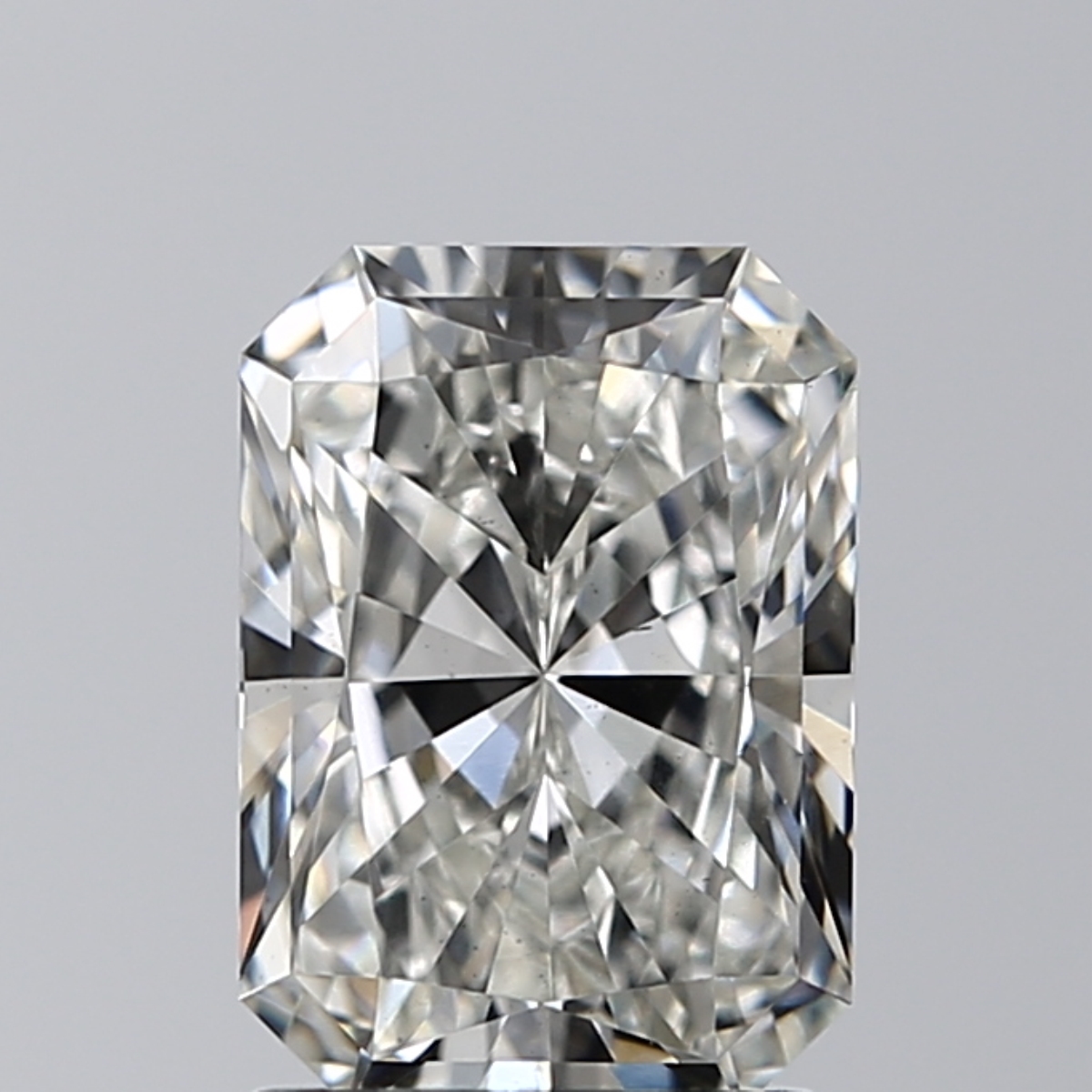 1.59 Carat H-VS2 Ideal Radiant Diamond