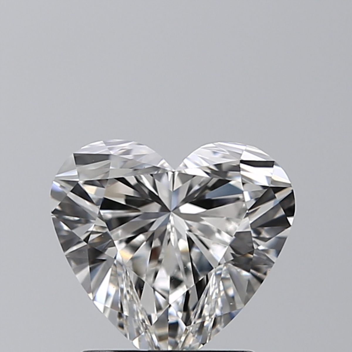 1.42 Carat G-VS1 Ideal Heart Diamond