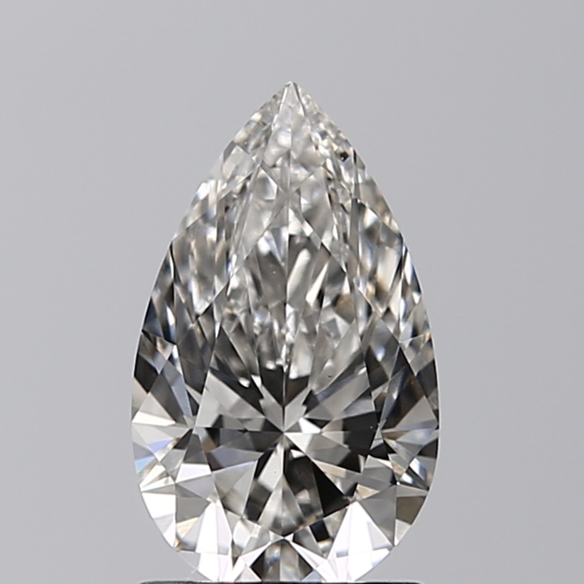1.21 Carat H-VS1 Ideal Pear Diamond