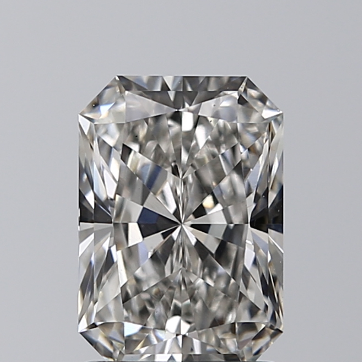 1.52 Carat H-VS1 Ideal Radiant Diamond