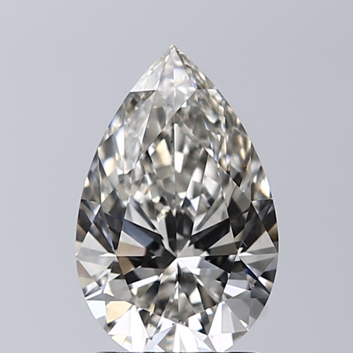 1.52 Carat H-VS1 Ideal Pear Diamond