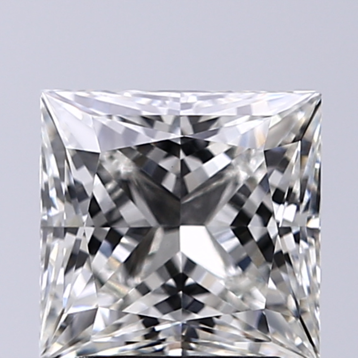 2.02 Carat H-VS1 Ideal Princess Diamond