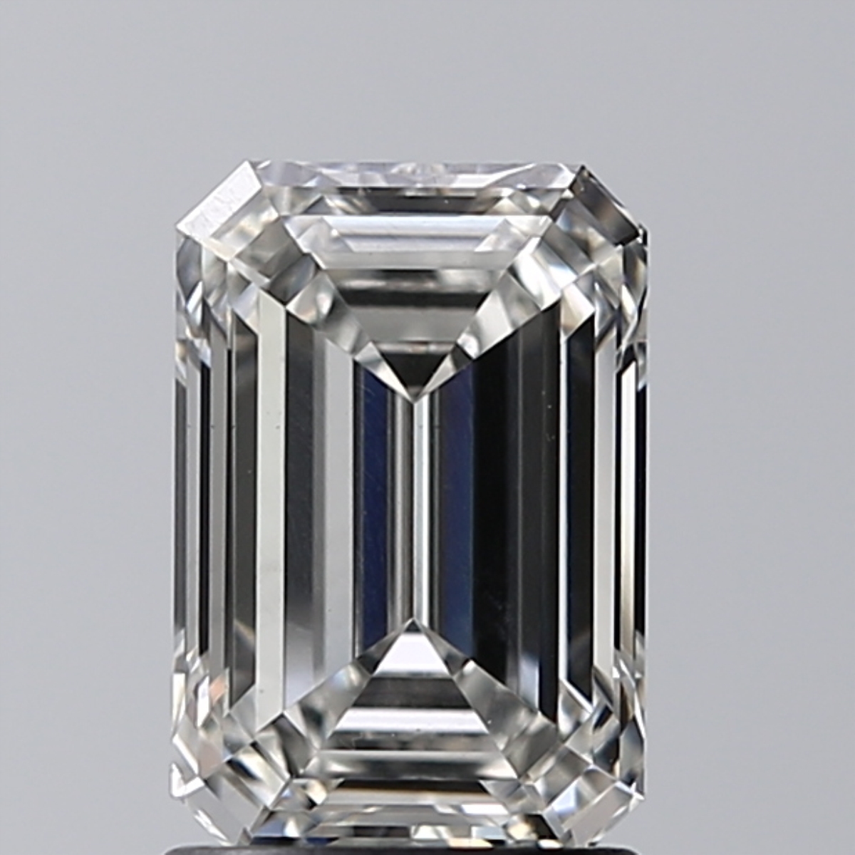 1.53 Carat H-VS1 Ideal Emerald Diamond