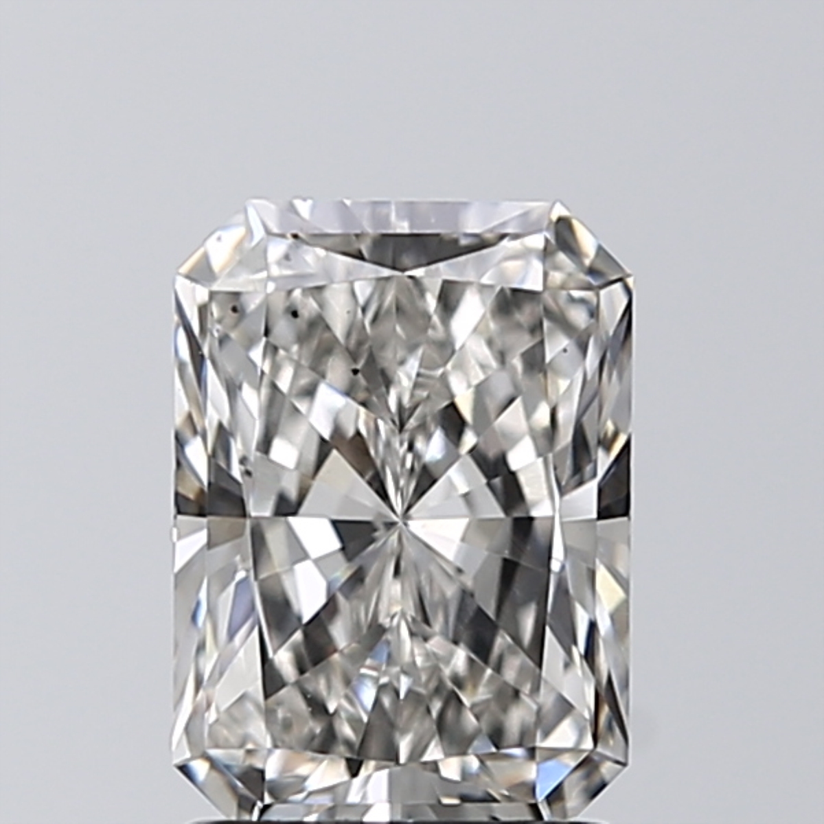 1.53 Carat H-VS2 Ideal Radiant Diamond