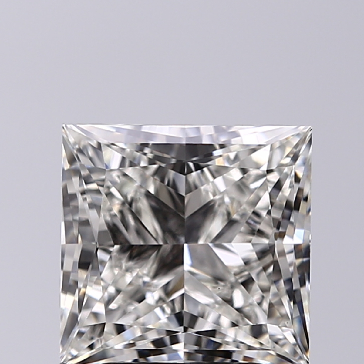 3.01 Carat H-VS1 Ideal Princess Diamond