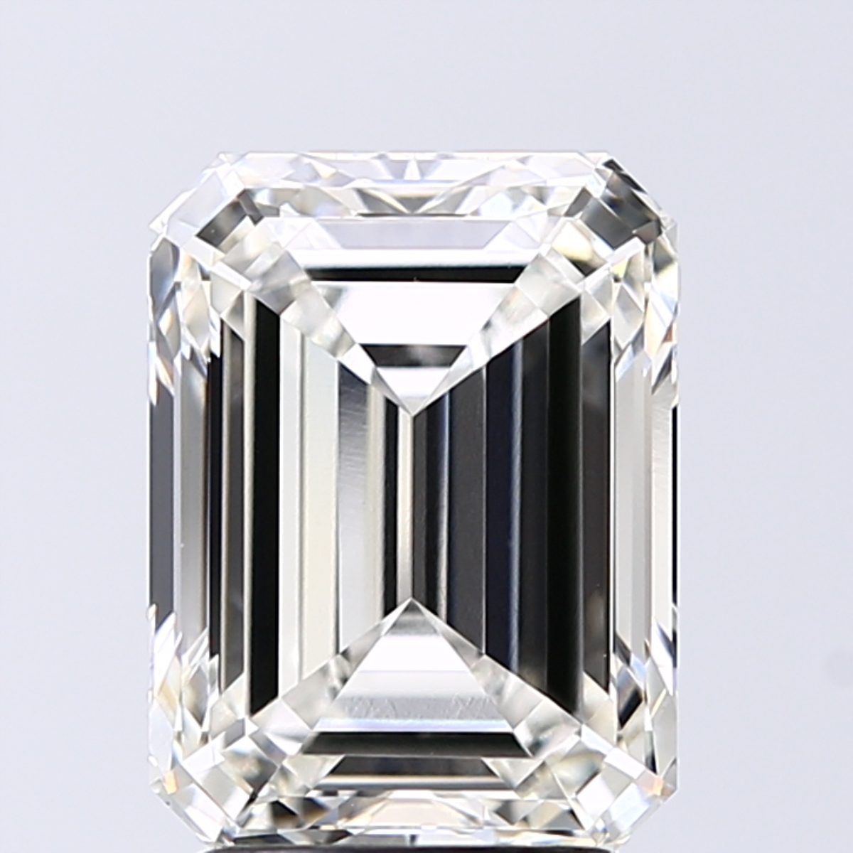 3.20 Carat H-VS1 Ideal Emerald Diamond