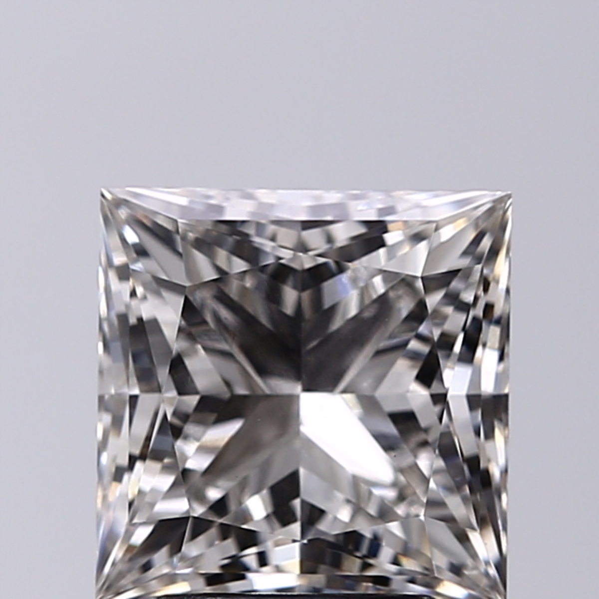 3.04 Carat H-VS1 Ideal Princess Diamond