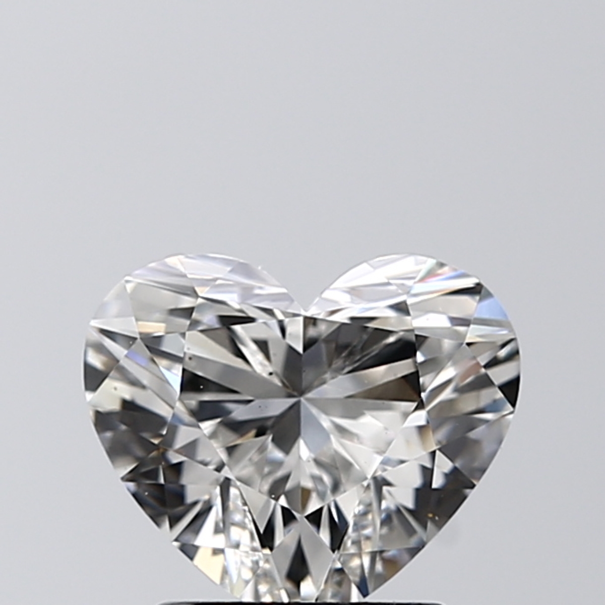1.52 Carat G-VS2 Ideal Heart Diamond