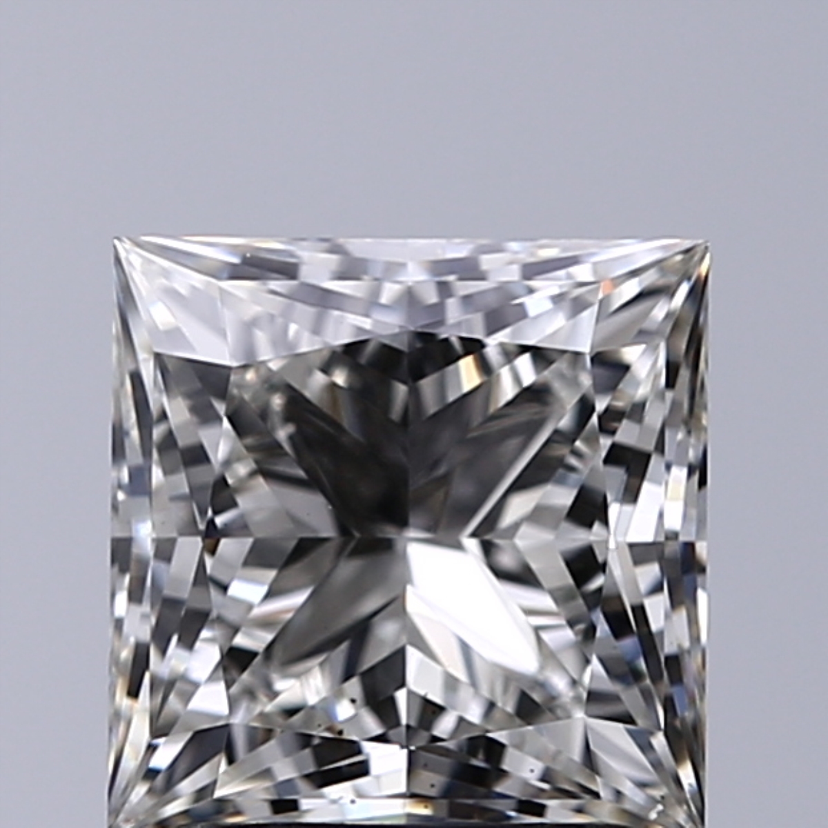 2.02 Carat H-VS2 Ideal Princess Diamond