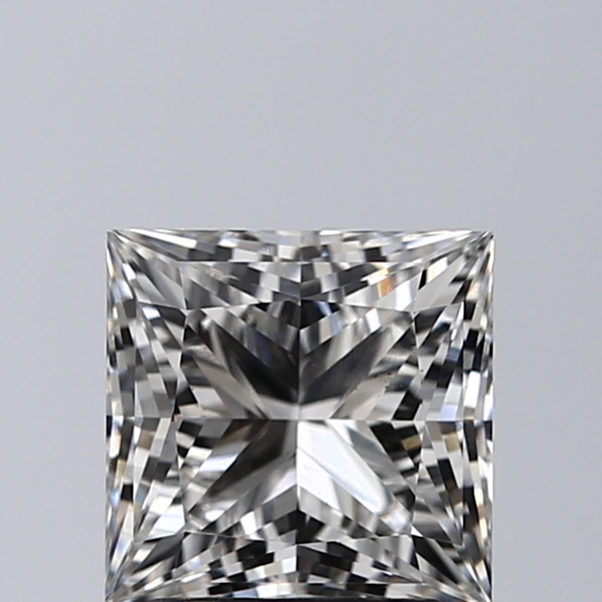 2.03 Carat G-VS2 Ideal Princess Diamond