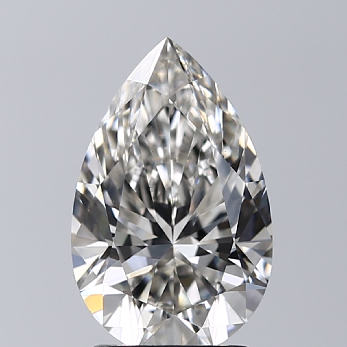 2.02 Carat H-VS1 Ideal Pear Diamond