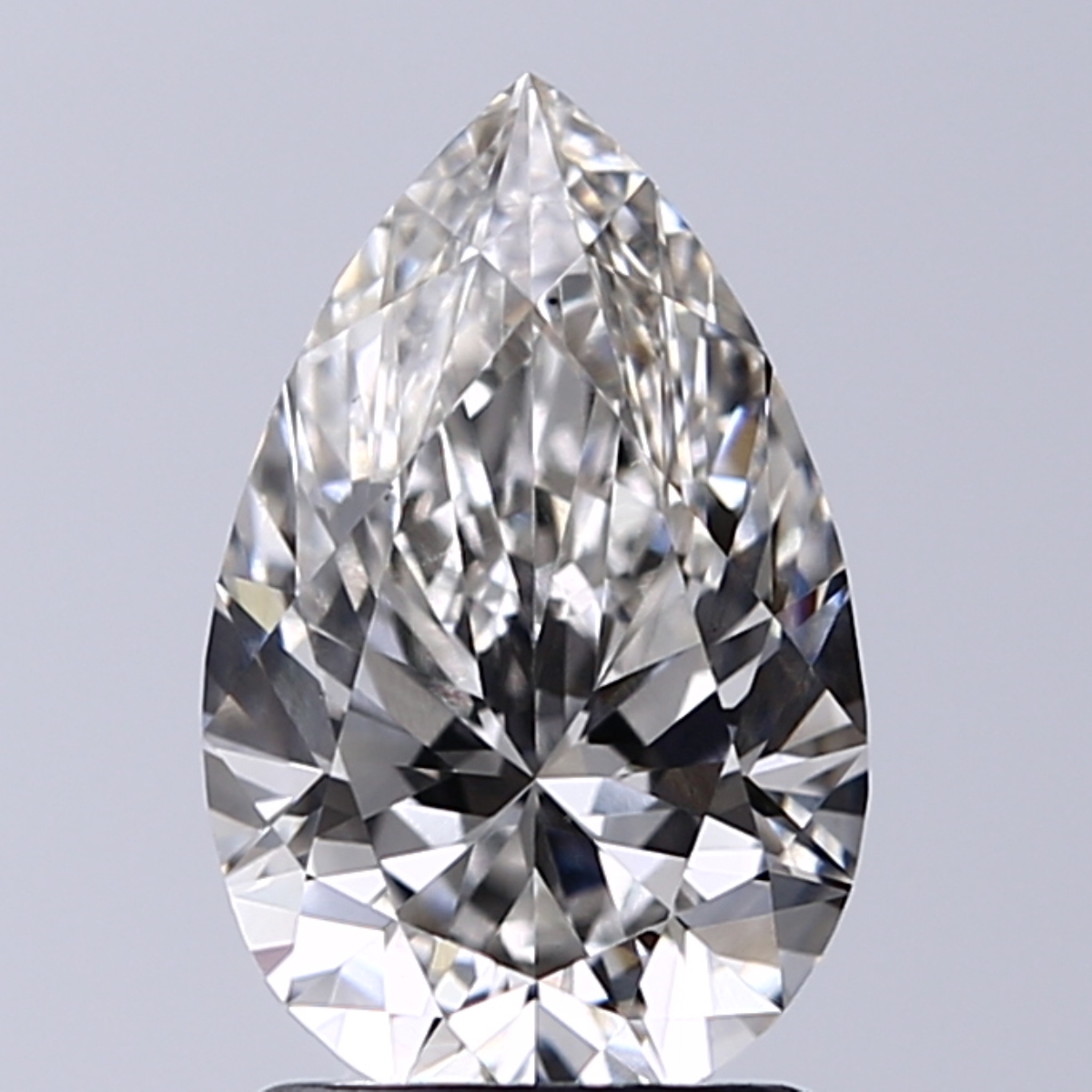 1.67 Carat H-VS1 Ideal Pear Diamond
