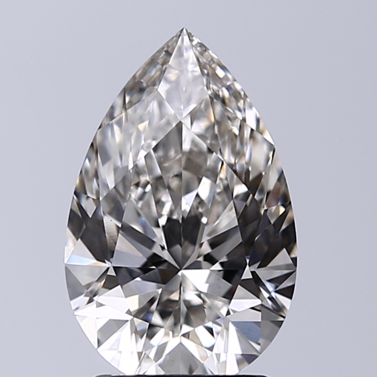 2.03 Carat H-VS1 Ideal Pear Diamond