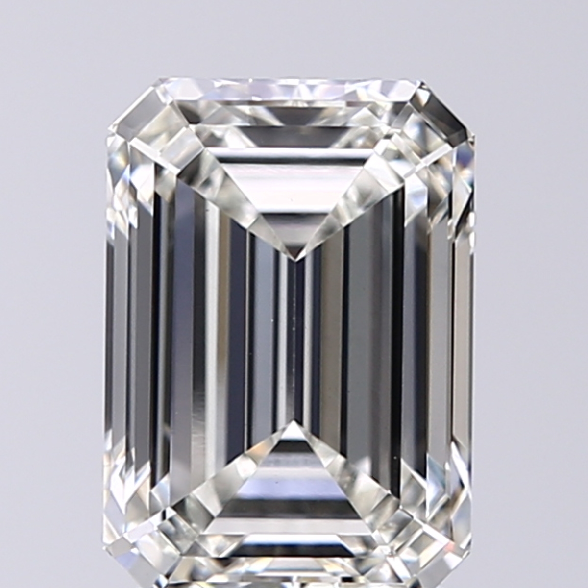 2.01 Carat H-VS1 Ideal Emerald Diamond
