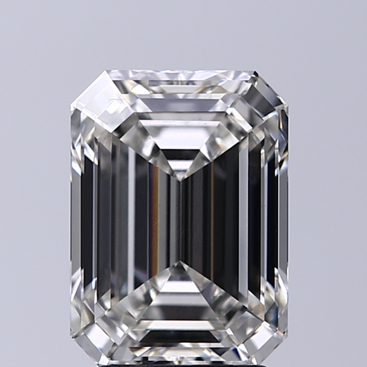 3.02 Carat H-VS1 Ideal Emerald Diamond