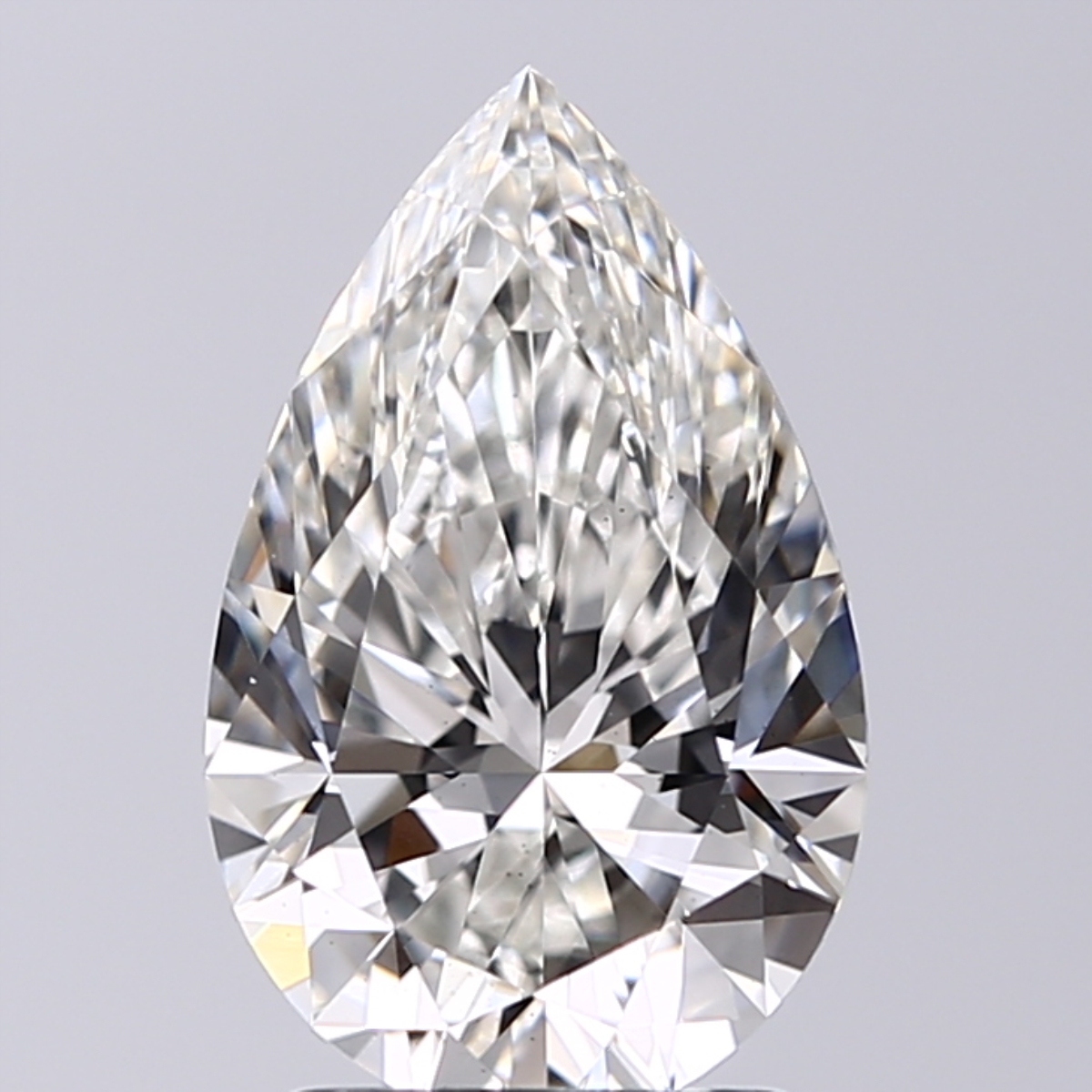 2.01 Carat G-VS2 Ideal Pear Diamond