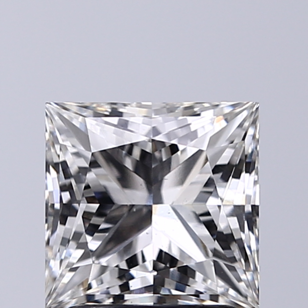 2.02 Carat G-VS2 Ideal Princess Diamond