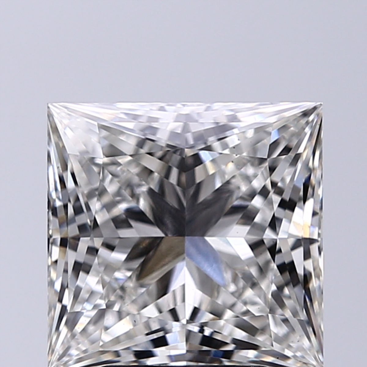 3.50 Carat G-VS2 Ideal Princess Diamond