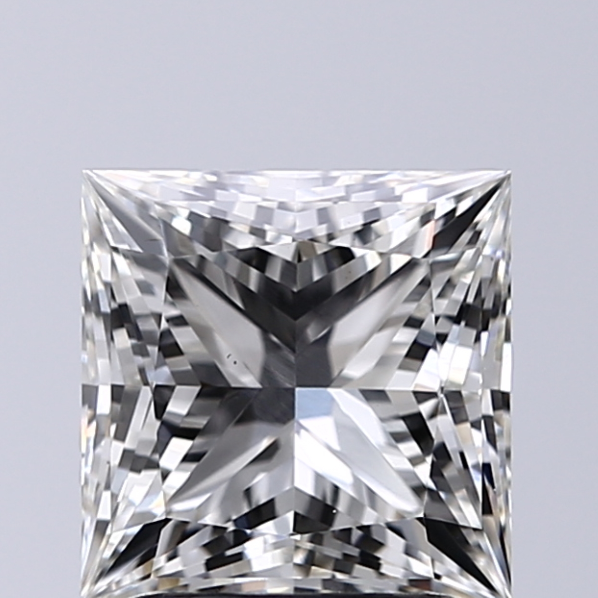 2.27 Carat H-VS1 Ideal Princess Diamond