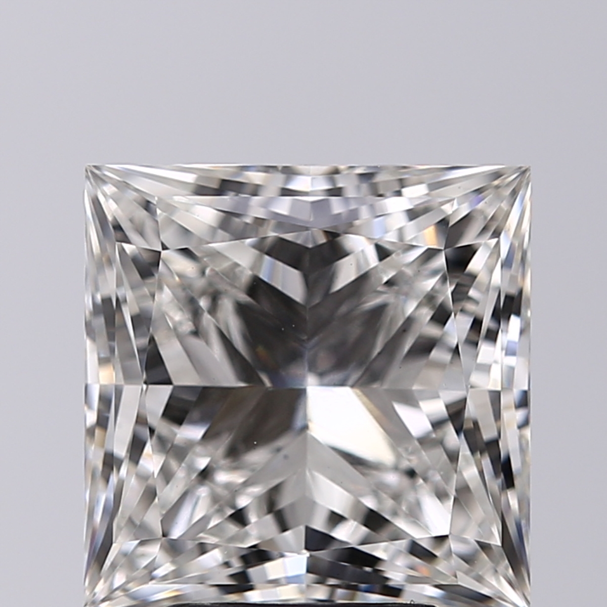 4.01 Carat G-VS2 Ideal Princess Diamond