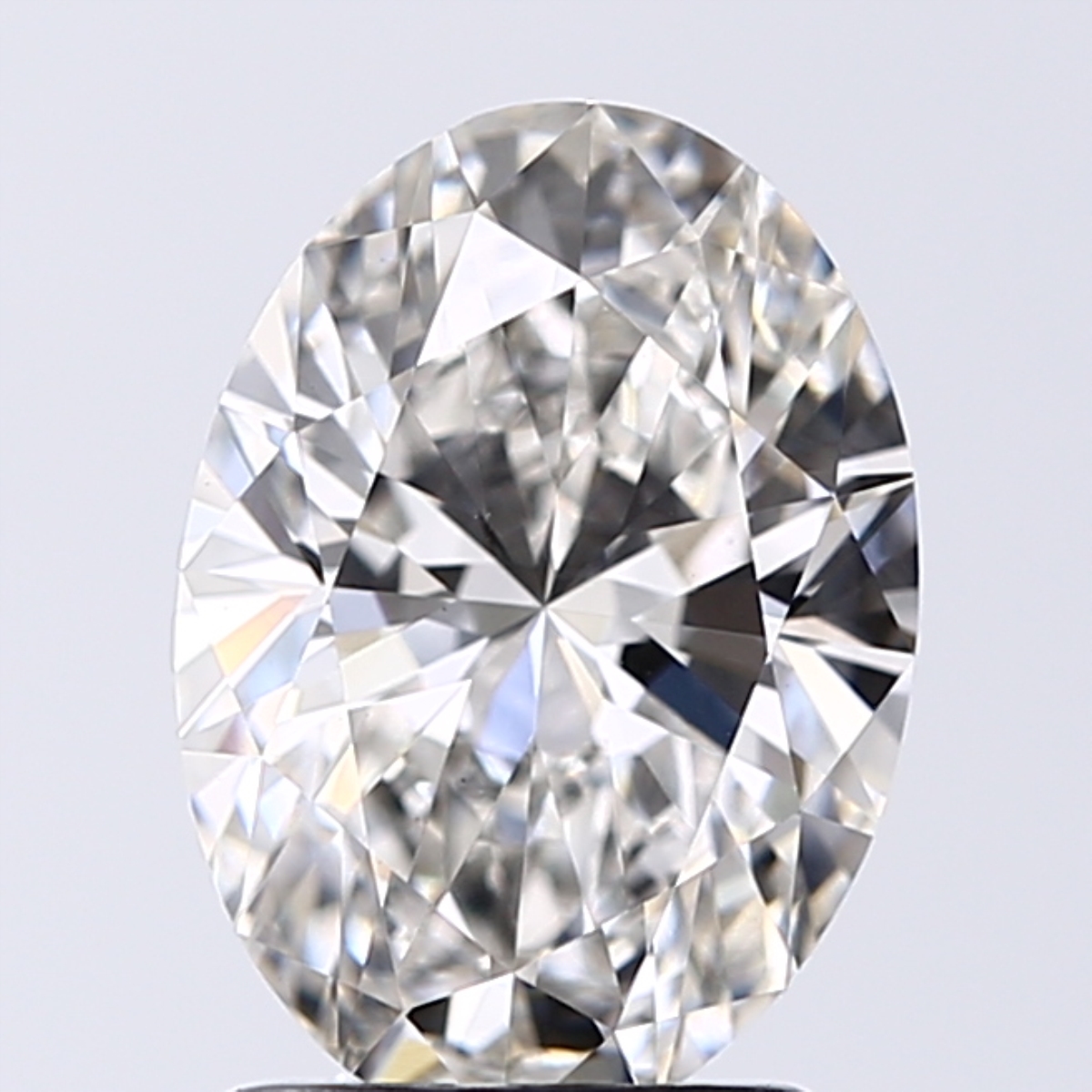 1.82 Carat H-VS1 Ideal Oval Diamond