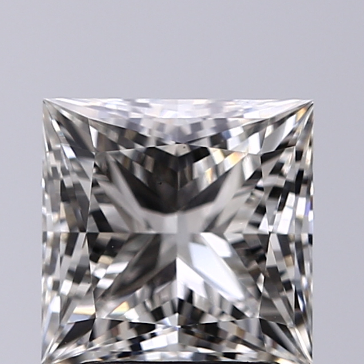 2.21 Carat H-VS1 Ideal Princess Diamond
