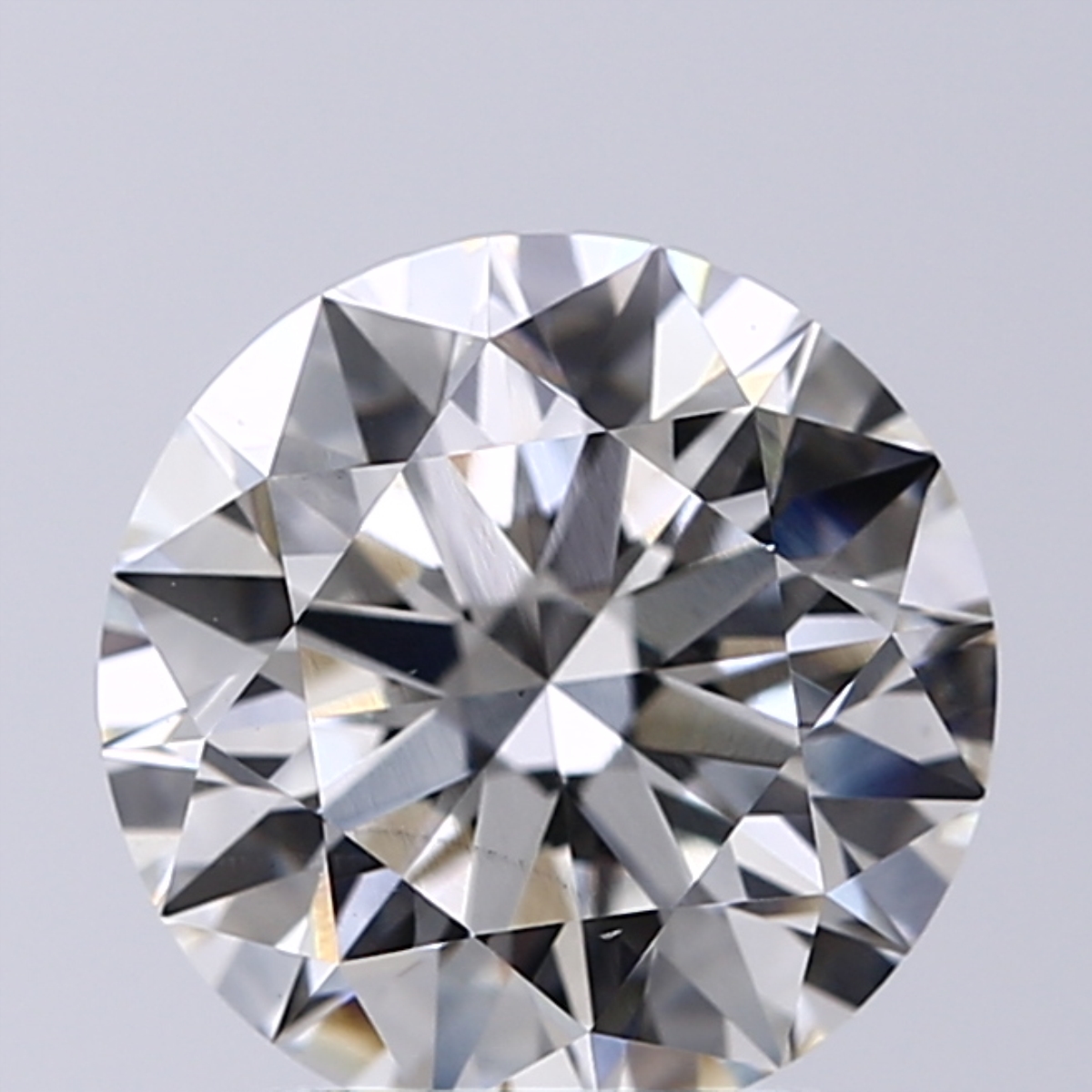 2.21 Carat G-VS2 Ideal Round Diamond