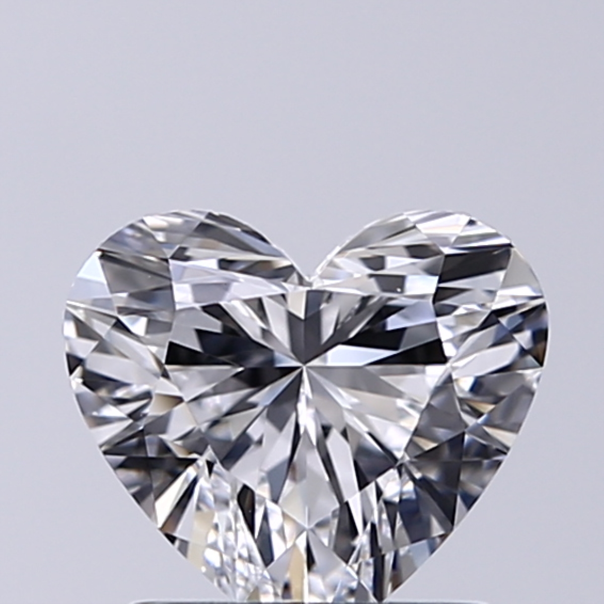 1.05 Carat E-VVS1 Ideal Heart Diamond