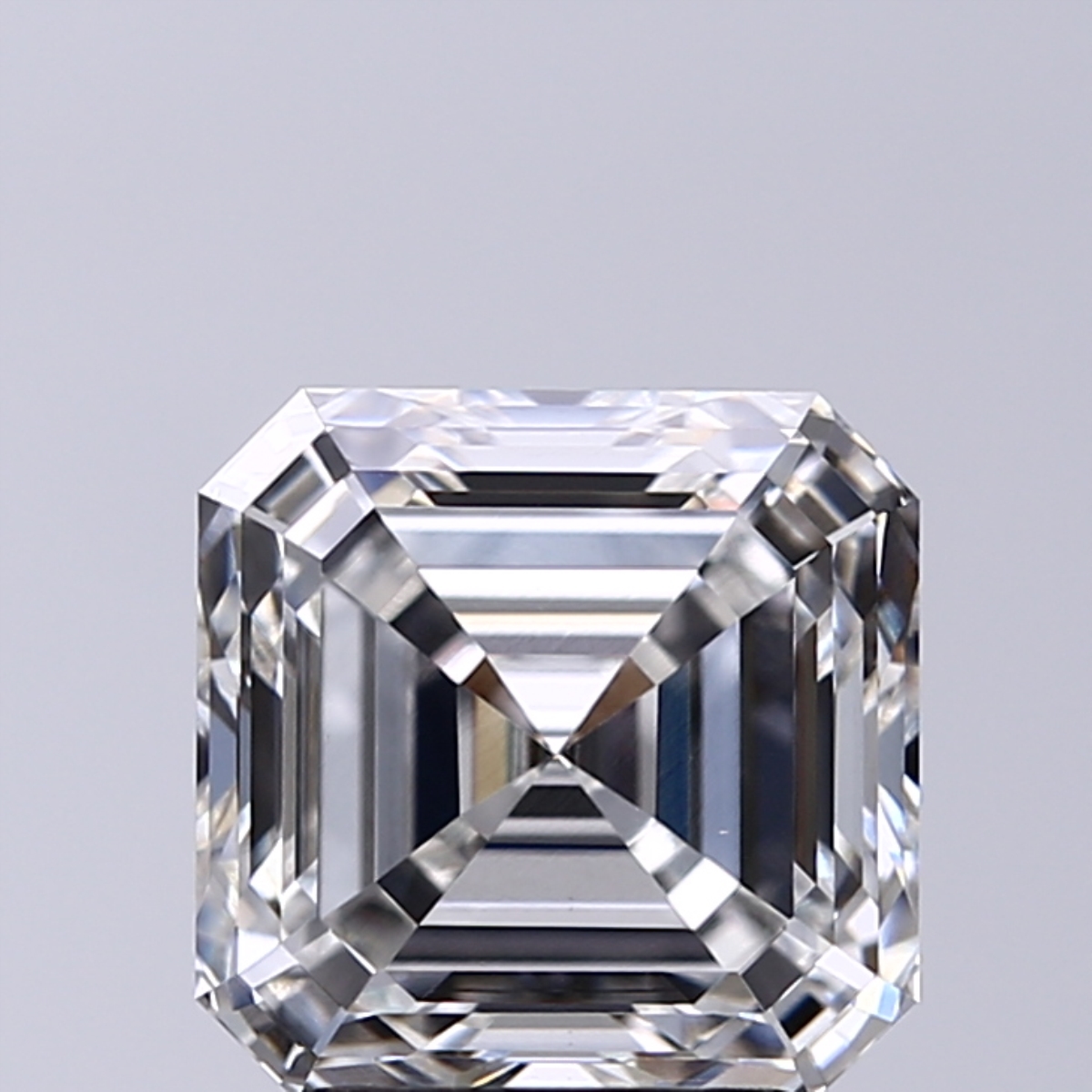 2.70 Carat F-VS1 Ideal Asscher Diamond