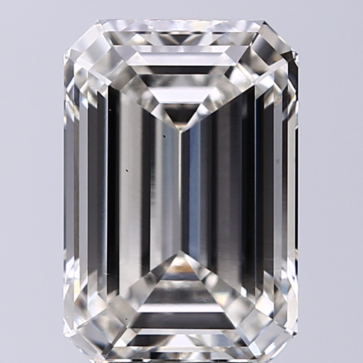 4.02 Carat H-VS1 Ideal Emerald Diamond