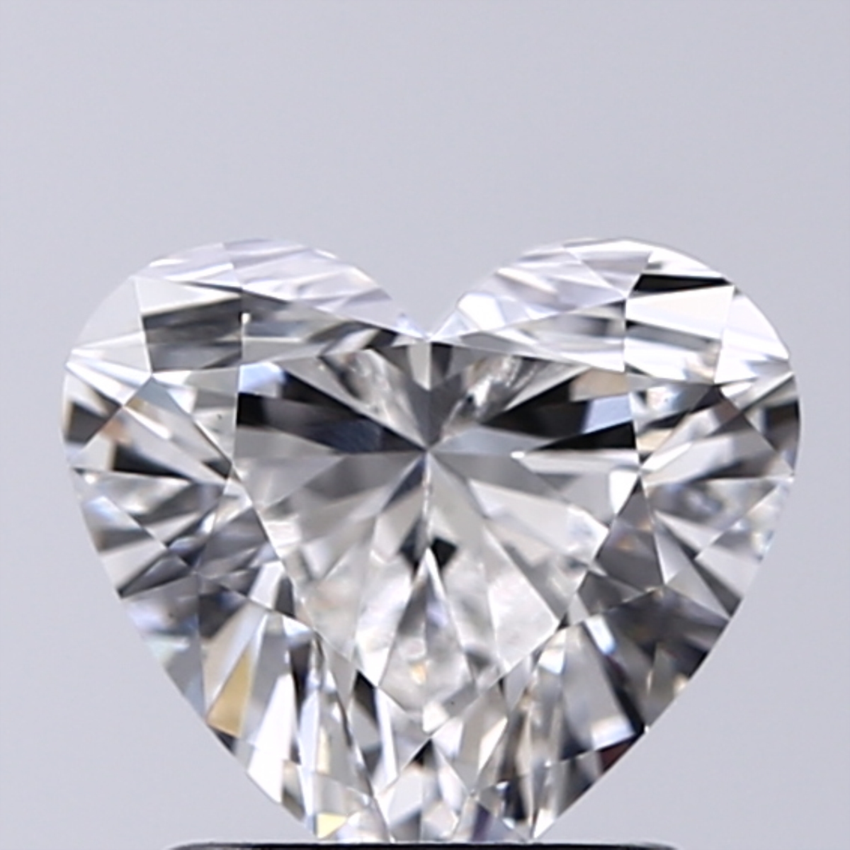 1.37 Carat F-VS1 Ideal Heart Diamond