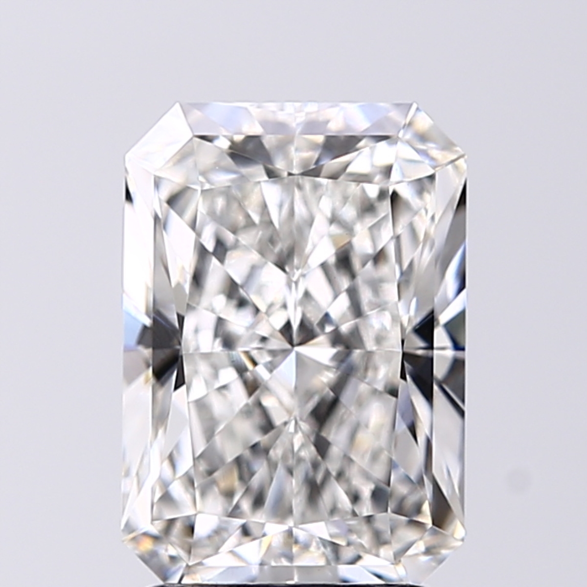 2.50 Carat E-VS1 Ideal Radiant Diamond
