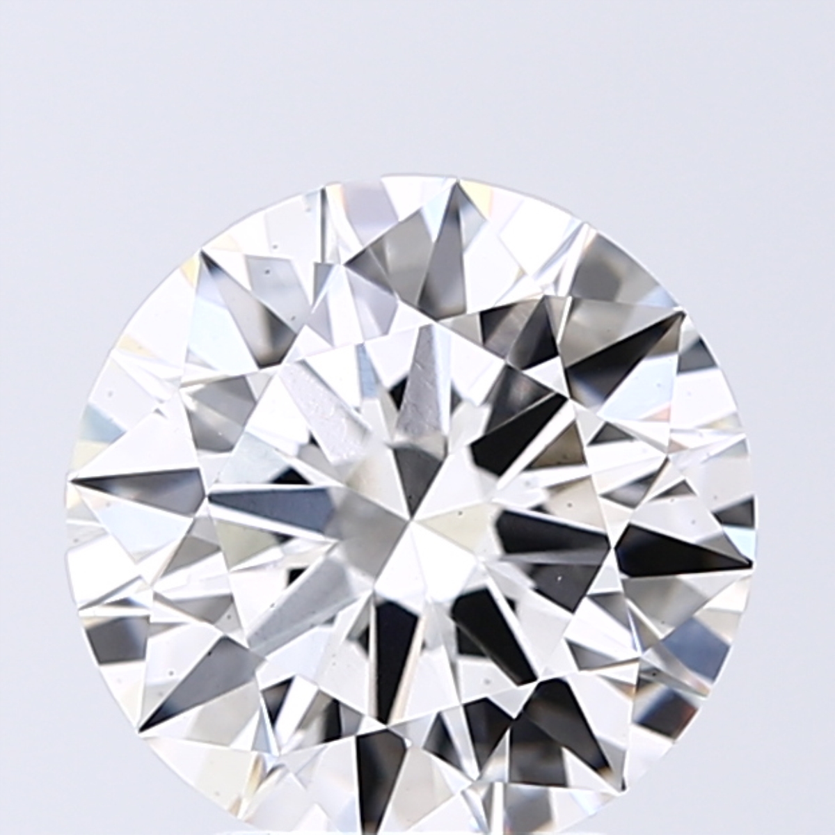 2.70 Carat G-VS2 Ideal Round Diamond