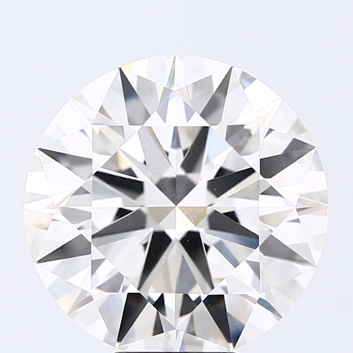 7.67 Carat H-VS1 Ideal Round Diamond