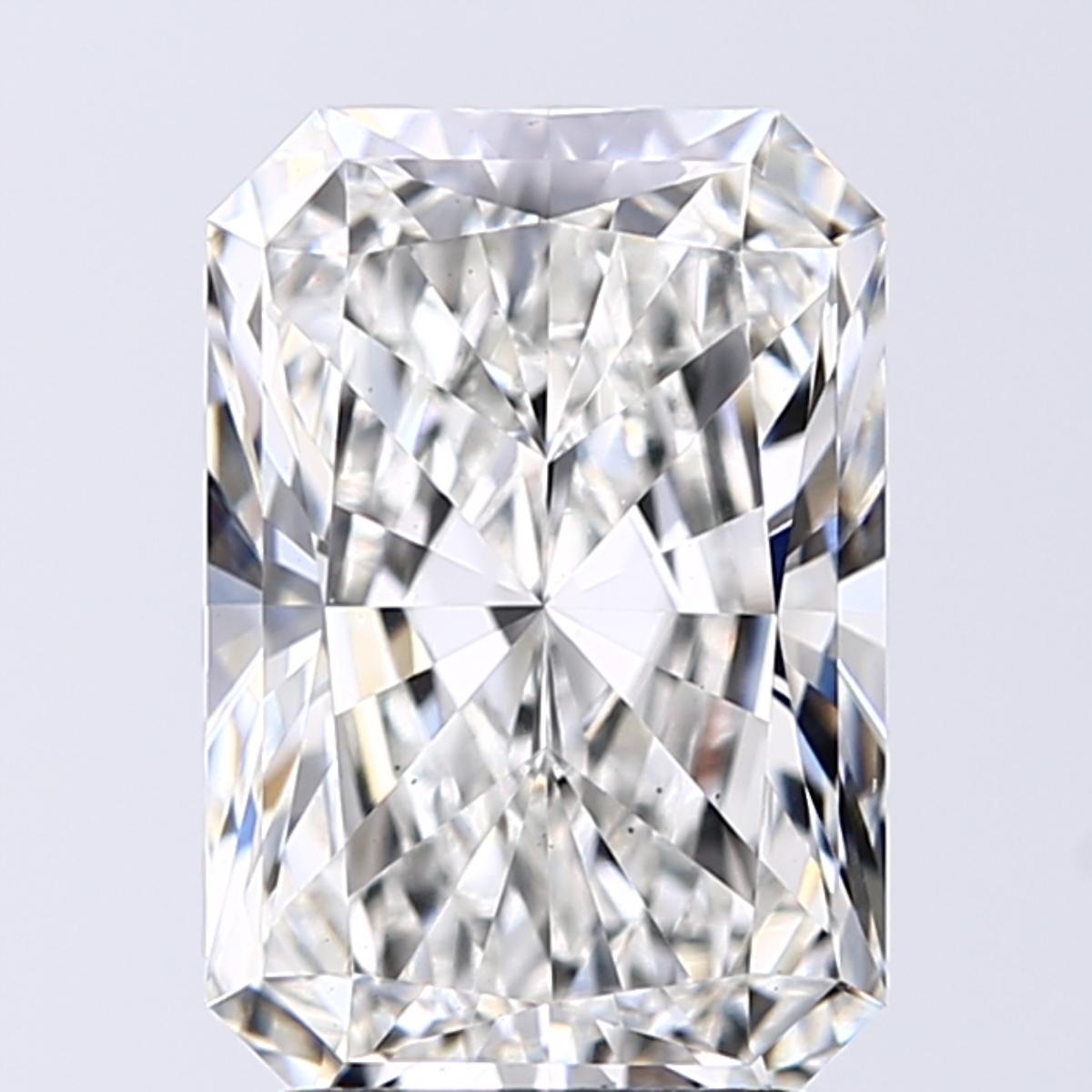 2.74 Carat G-VS2 Ideal Radiant Diamond