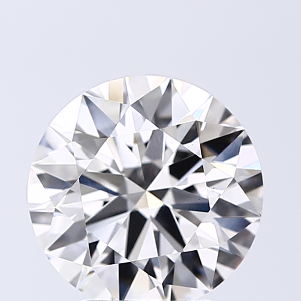 3.01 Carat H-VS1 Ideal Round Diamond