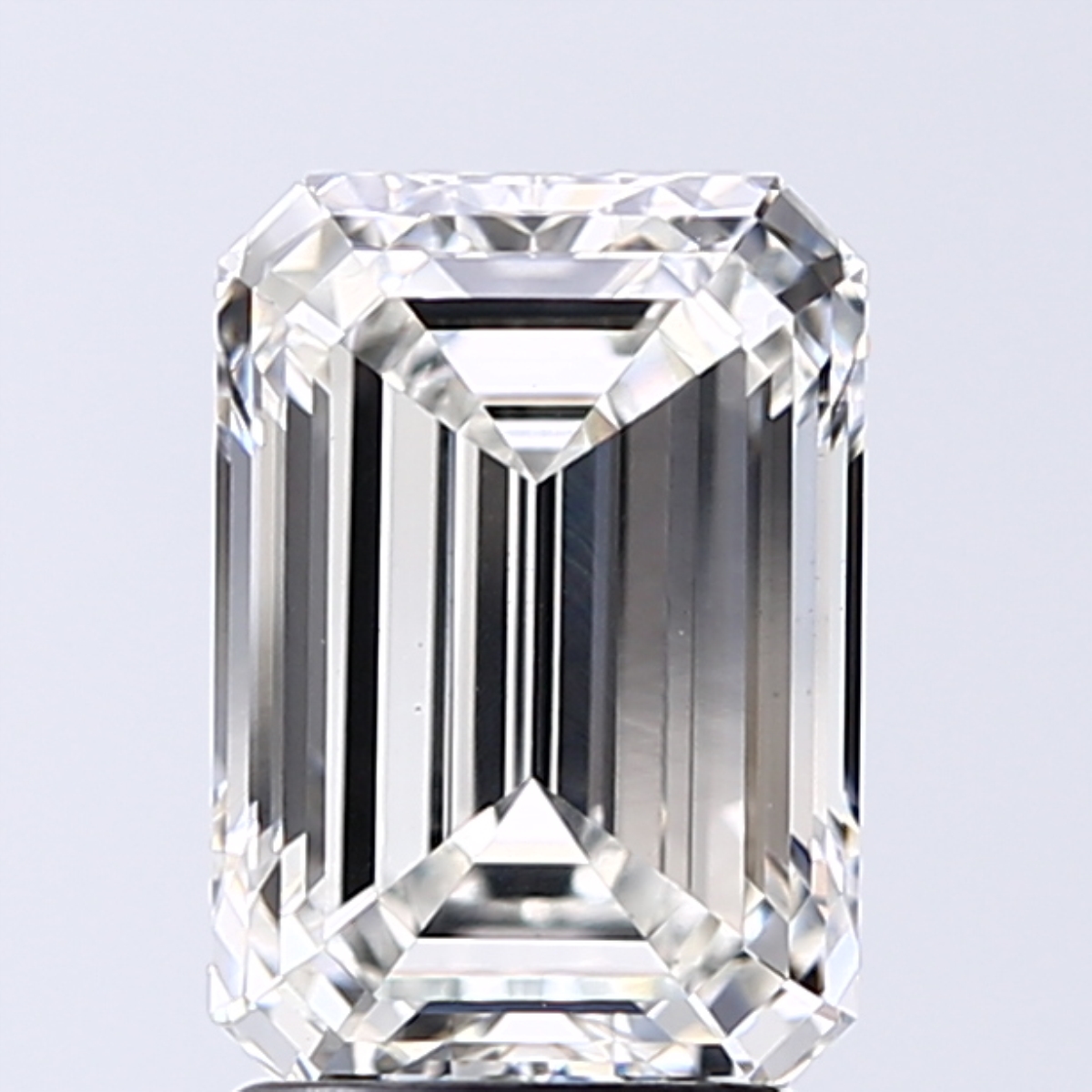 2.50 Carat H-VS1 Ideal Emerald Diamond