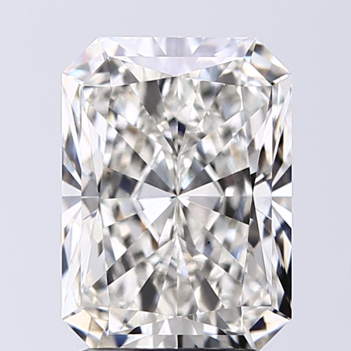 2.90 Carat H-VS1 Ideal Radiant Diamond