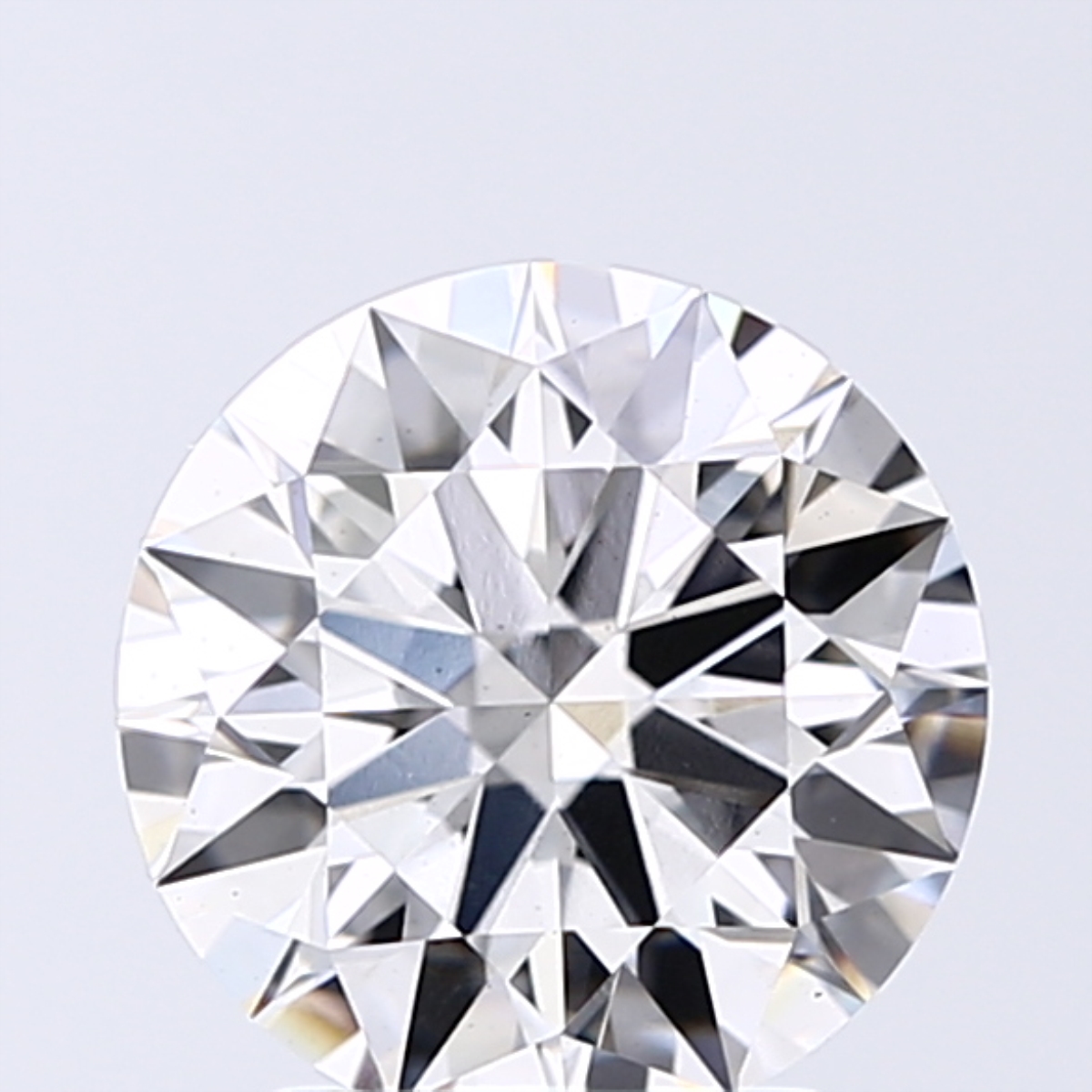 2.09 Carat G-VS2 Ideal Round Diamond