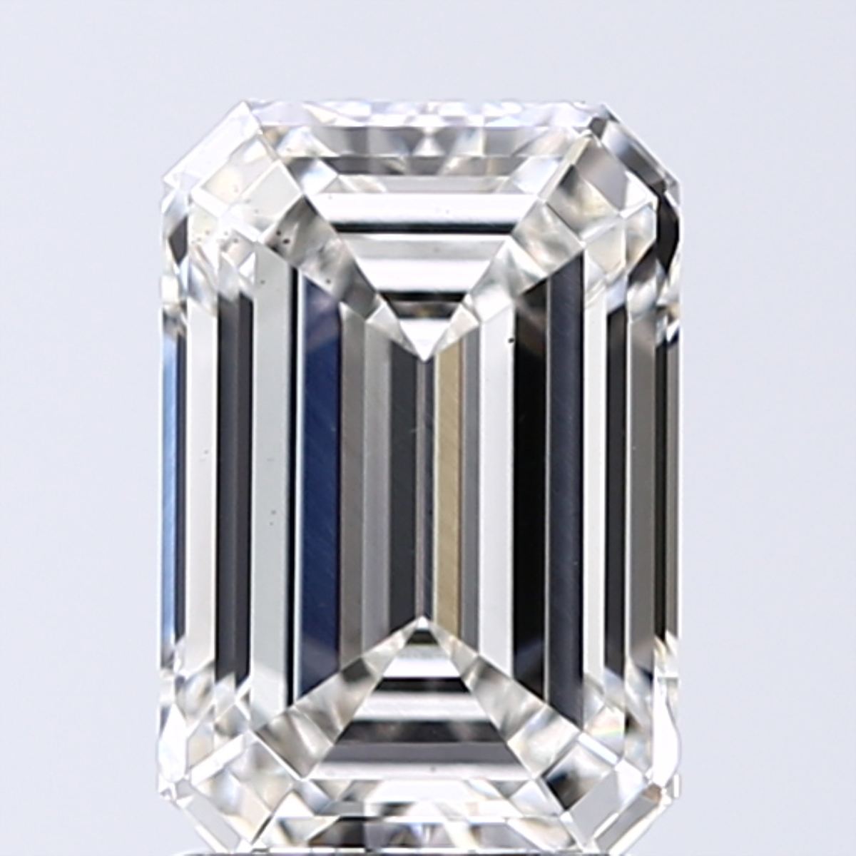 2.06 Carat G-VS2 Ideal Emerald Diamond