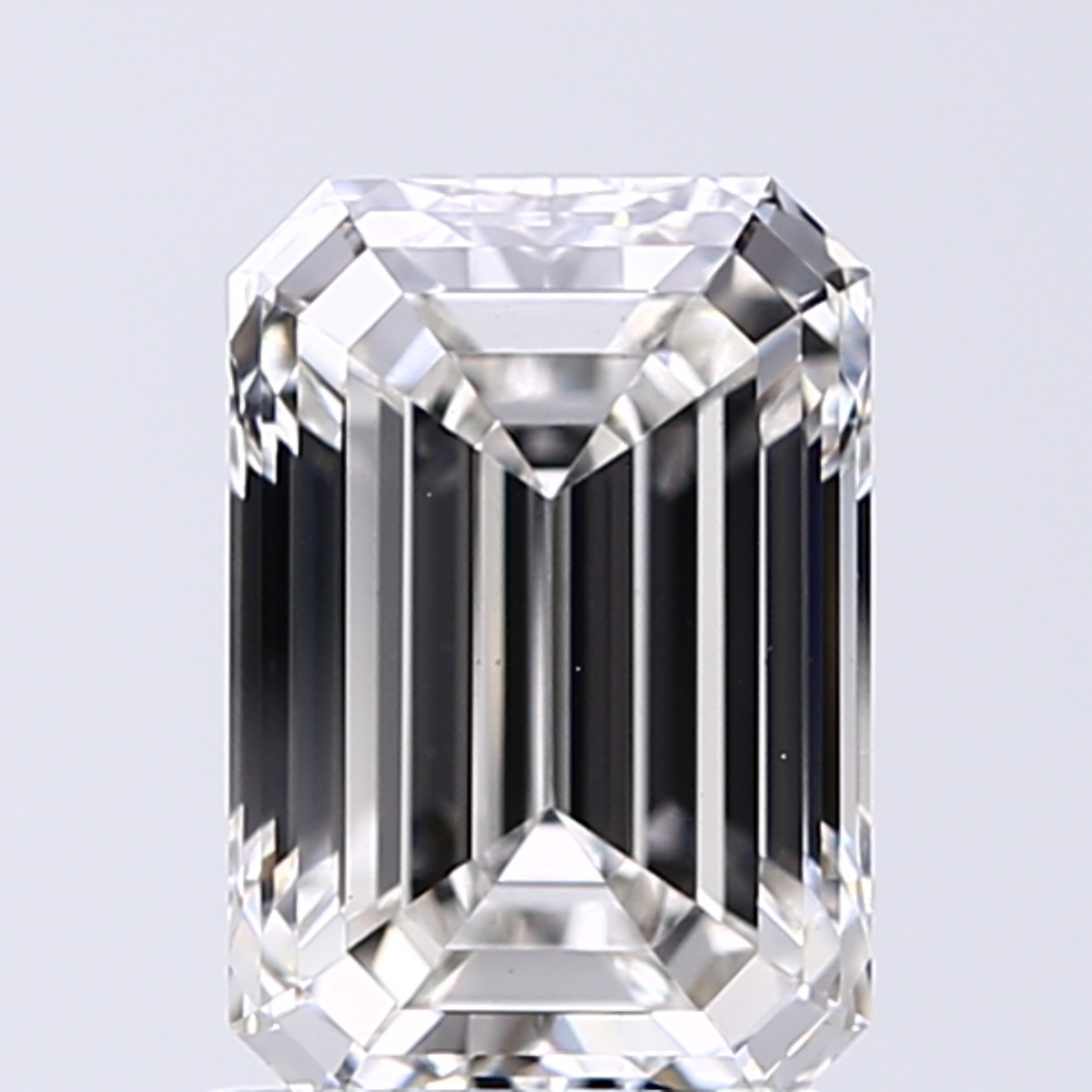 1.50 Carat G-VVS2 Ideal Emerald Diamond
