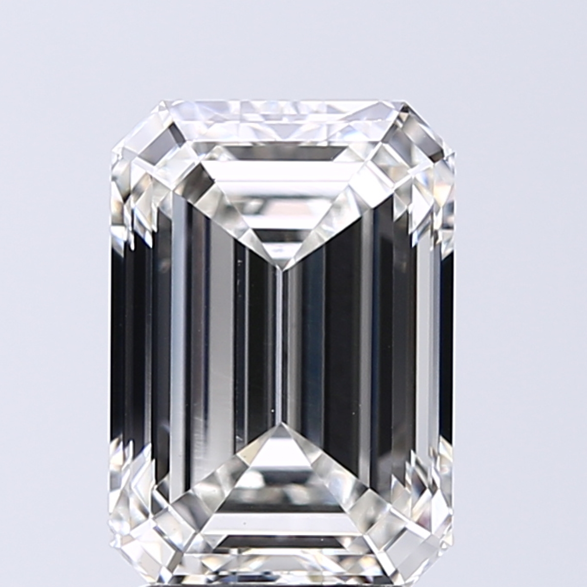 3.03 Carat H-VS1 Ideal Emerald Diamond