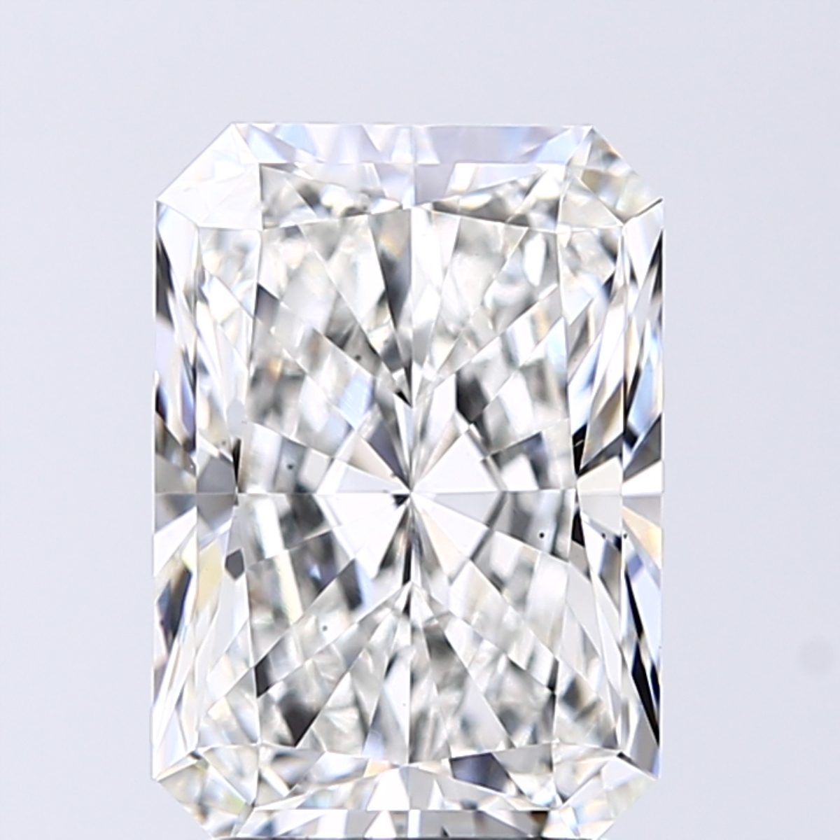2.70 Carat G-VS2 Ideal Radiant Diamond