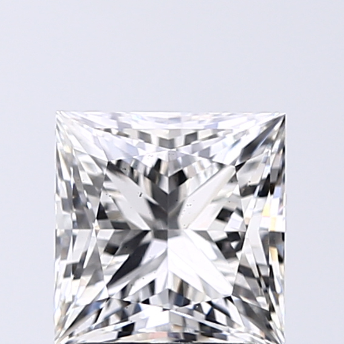 2.02 Carat H-VS2 Ideal Princess Diamond